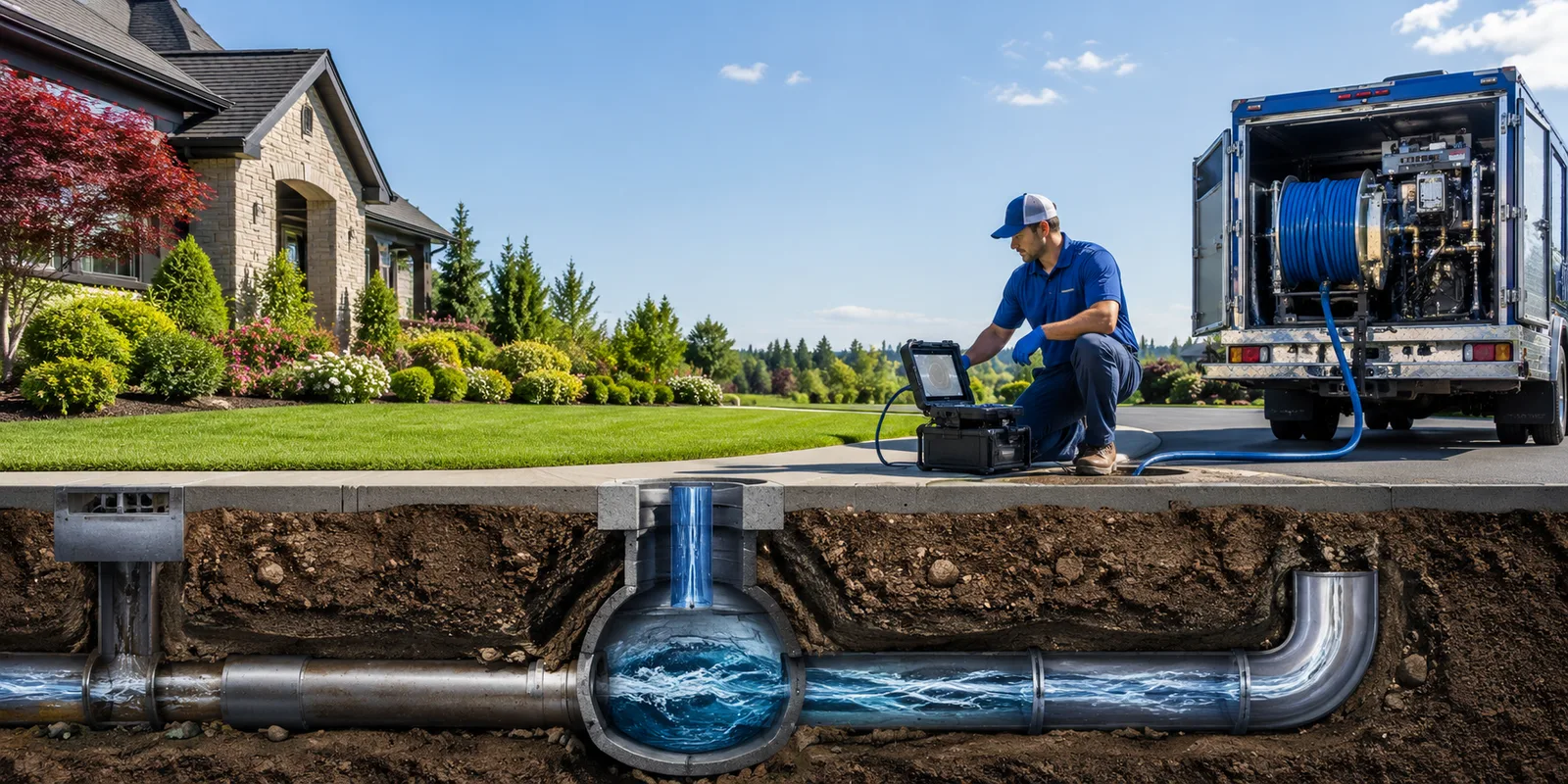 Drainage restoration information for Pine Bluffs, WY